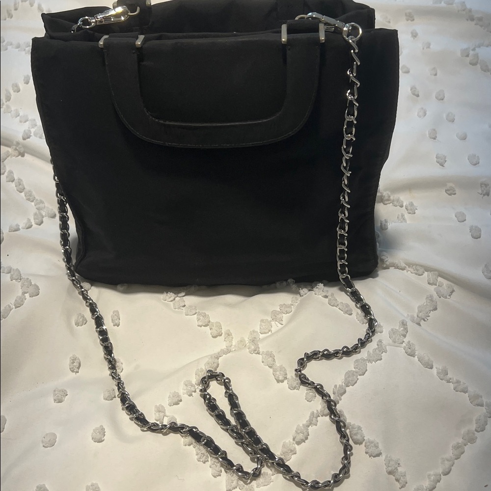 Prada Black Mini Nylon Women's Handbag - Picture 14 of 16